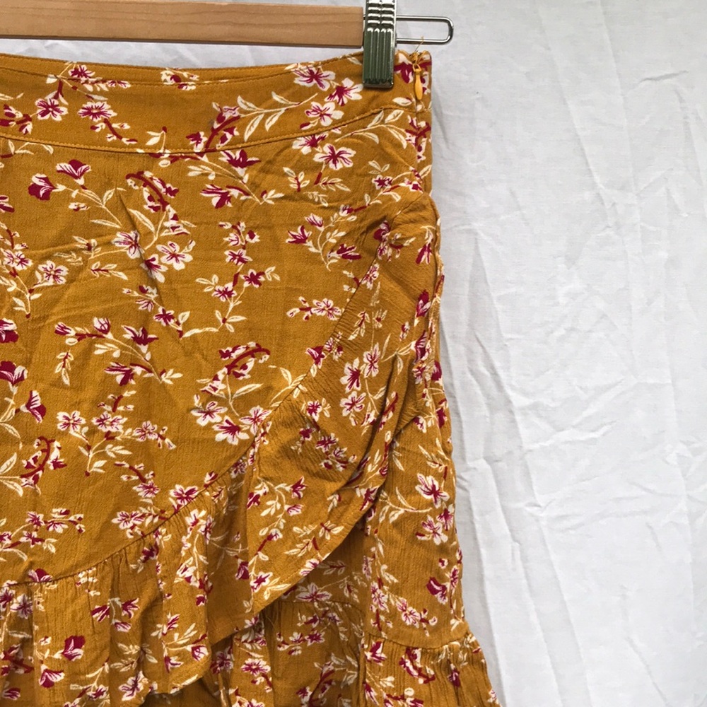 Floral Mini Skirt